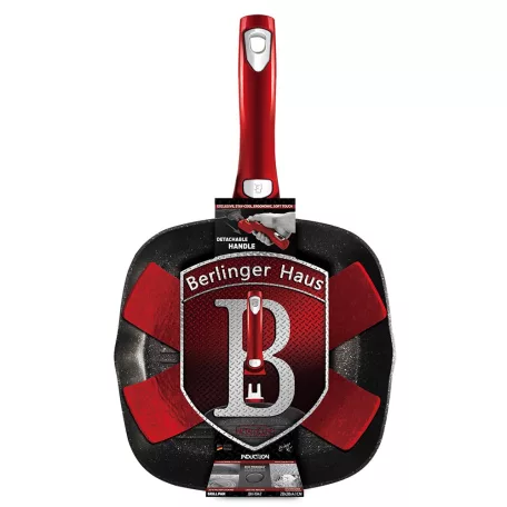Berlinger Haus Grill Serpenyő 28 Cm BH-1947 Burgundy