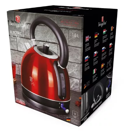 Berlinger Haus Elektromos Vízforraló 1,7 L BH-9334 Burgundy