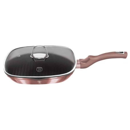 Berlinger Haus Grill Serpenyő+Fedő 28 Cm BH-6028 I-Rose