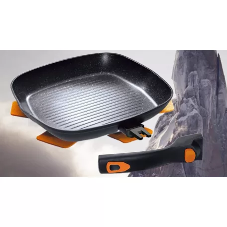 Berlinger Haus Grill Serpenyő 28 Cm BH-1956 Granit Diamond