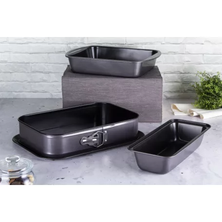 Berlinger Haus Sütőforma Szett 3 Db-os BH-7634 Carbon Pro
