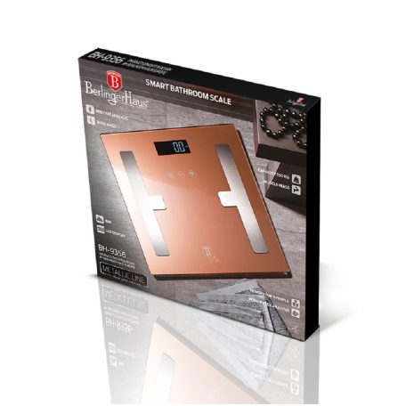 Berlinger Haus Személymérleg BH-9356 Rose Gold 