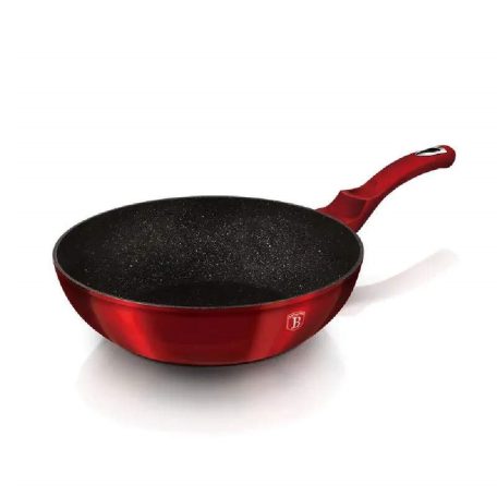Berlinger Haus Wok+Fedő 28 cm BH-1265N Burgundy