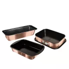 Berlinger Haus Sütőforma Készlet 3 Részes BH-7633 Rose Gold