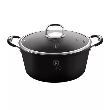 Berlinger Haus Lábas Fedővel 28 Cm BH-6124 Black