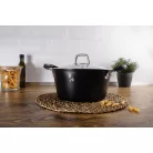 Berlinger Haus Lábas Fedővel 28 Cm BH-6124 Black