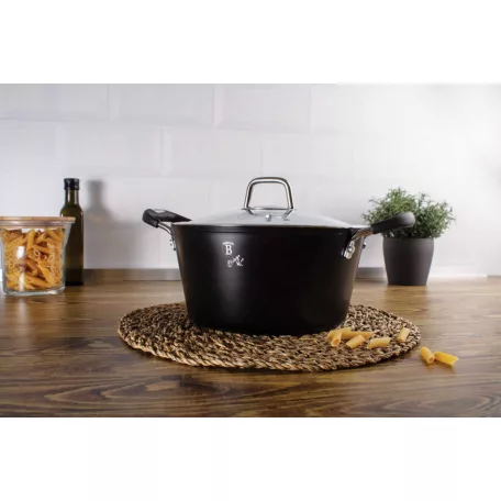 Berlinger Haus Lábas Fedővel 28 Cm BH-6124 Black