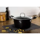 Berlinger Haus Lábas Fedővel 28 Cm BH-6124 Black
