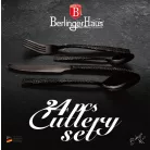 Berlinger Haus Evőeszköz Készlet 24 Db-os BH-2618NA Mirror Black