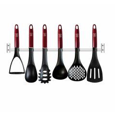   Berlinger Haus Konyhai Eszközkészlet Akasztóval 7 Részes BH-6325 Burgundy