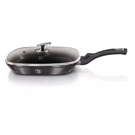Berlinger Haus Grill Serpenyő Fedővel 28 cm BH-6909 Carbon Pro