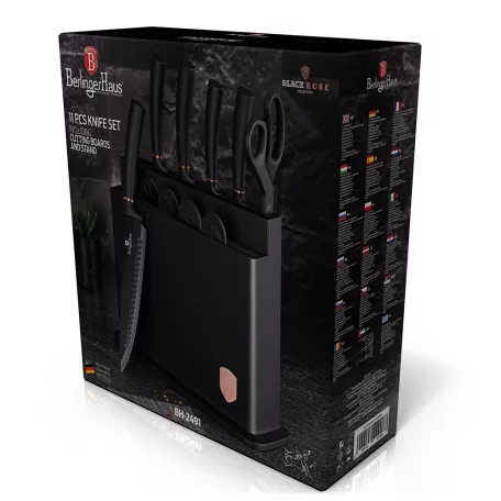 Berlinger Haus Késkészlet 11 részes BH-2491N Black Rose