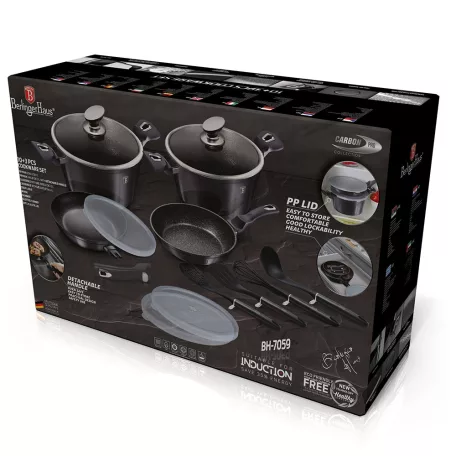 Berlinger Haus Edénykészlet 13 Részes BH-7059 Carbon