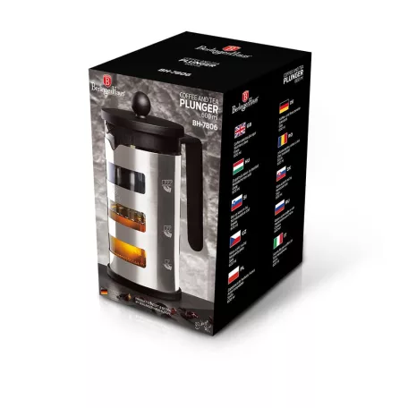 Berlinger Haus Kávé és Teafőző 600 ml BH-7806 Black Silver