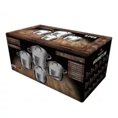 Blaumann Gourmet Line Edénykészlet 8 Részes Jumbo BL-3115