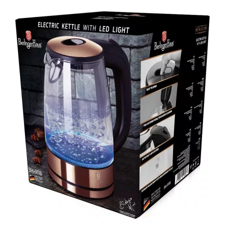 Berlinger Haus Elektromos Vízforraló 1,7 L BH-9118 Rose Gold