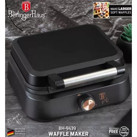 Berlinger Haus Gofrisütő BH-9439 Black Rose