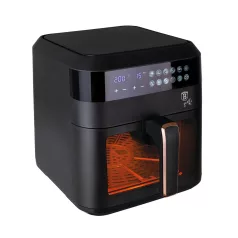   Berlinger Haus Forrólevegős AirFryer Sütő 6,3 L BH-9446 Black Rose 