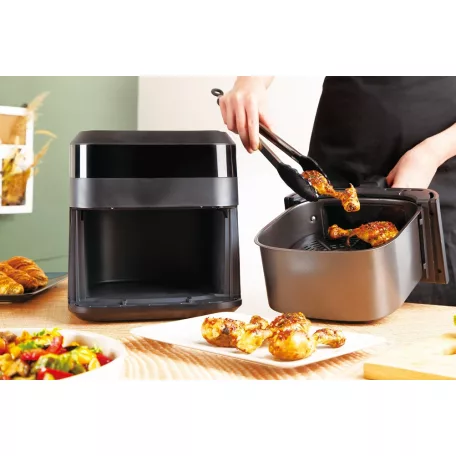 Berlinger Haus Forrólevegős AirFryer Sütő 6,3 L BH-9446 Black Rose 