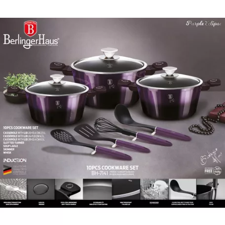 Berlinger Haus Edénykészlet 10 Részes BH-7141 Purple