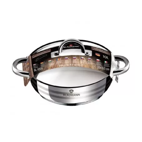 Blaumann Lábas Rozsdamentes 10 L BL-1005 Gourmet 