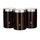 Berlinger Haus Tároló Készlet 3 Részes BH-6828 Shiny Black