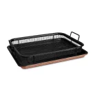 Berlinger Haus Tepsi+Fém Kosár 32,5x24,5x2 cm BH-7856 Rose Gold 