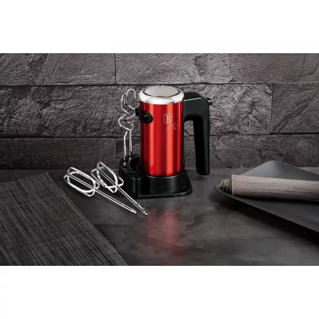 Berlinger Haus Kézi Mixer Állvánnyal  BH-9367 Burgundy