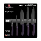 Berlinger Haus Késkészlet Mágneses Tartóval 6 Részes BH-2681 Purple