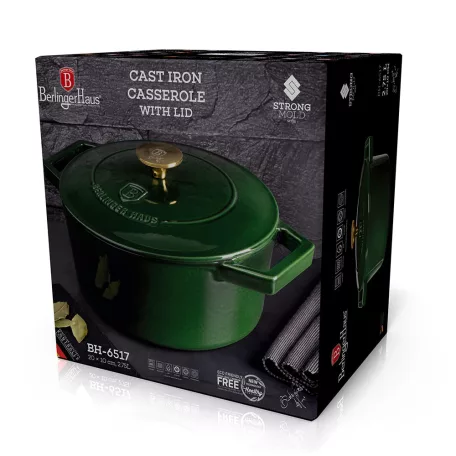 Berlinger Haus Öntöttvas Lábas 20 Cm BH-6517 Emerald