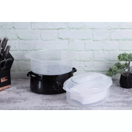 Berlinger Haus Elektromos Párolóedény 6 L BH-9378 Black Rose