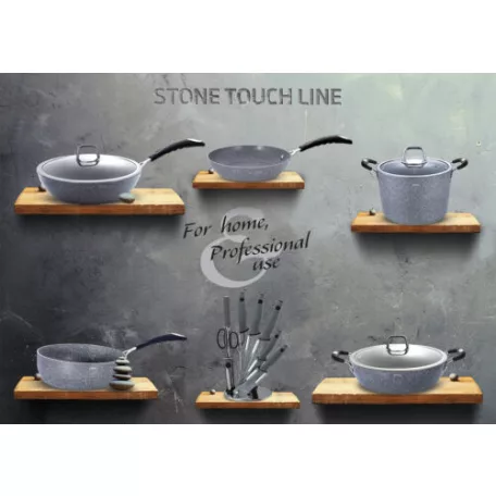 Berlinger Haus Grill Serpenyő Fedővel 28 cm BH-6108 Stone Touch