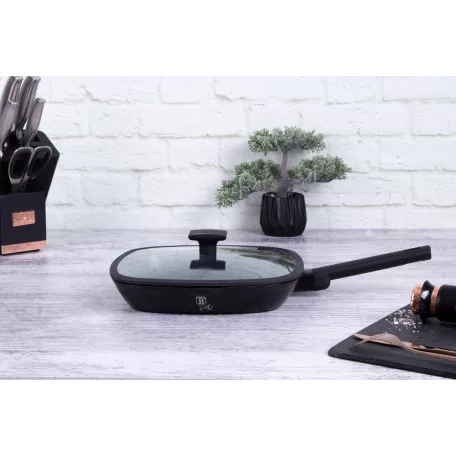 Berlinger Haus Grill Serpenyő Fedővel 28 cm BH-7093 Monaco