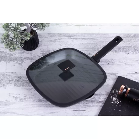 Berlinger Haus Grill Serpenyő Fedővel 28 cm BH-7093 Monaco
