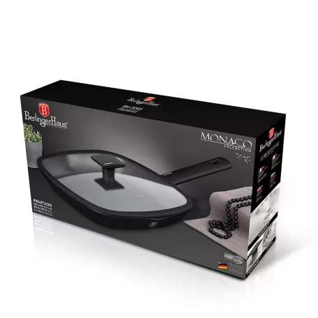 Berlinger Haus Grill Serpenyő Fedővel 28 cm BH-7093 Monaco