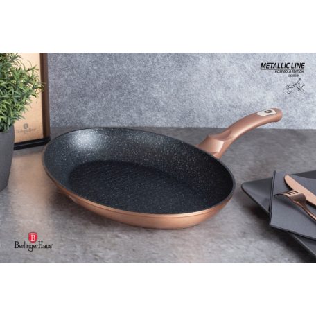 Berlinger Haus Halsütő Serpenyő 35X25 Cm BH-7170 Rose Gold