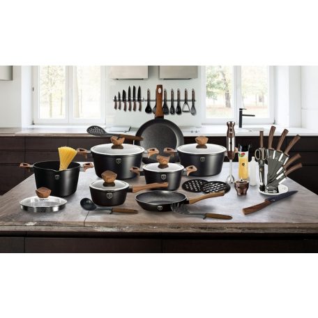 Berlinger Haus Serpenyő Fedővel 24 cm BH-1718 Ebony