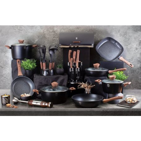 Berlinger Haus Serpenyő Fedővel 24 cm BH-1718 Ebony