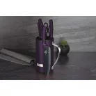 Berlinger Haus Késkészlet Állvánnyal 7 Részes BH-2584 Purple