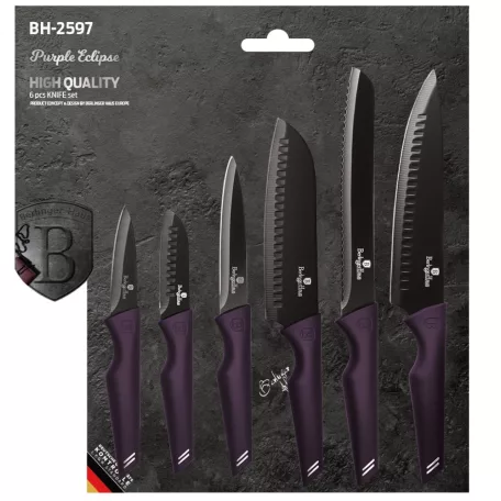 Berlinger Haus Késkészlet 6 Részes BH-2597 Purple
