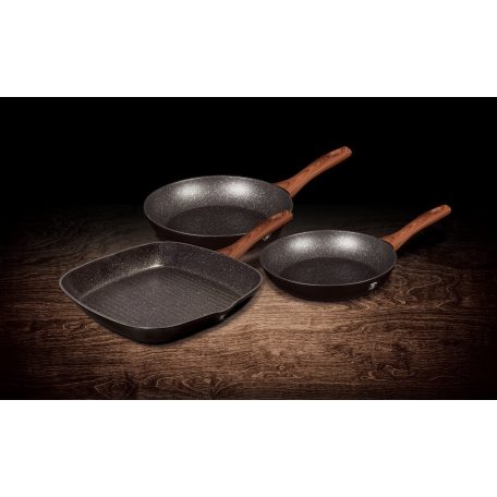 Berlinger Haus Serpenyő Szett 3 Részes BH-7101 Rosewood