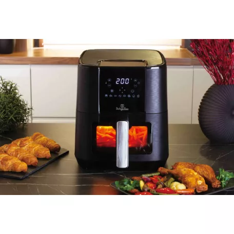 Berlinger Haus Forrólevegős AirFryer Sütő BH-9466 Black Silver 