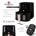 Berlinger Haus Forrólevegős AirFryer Sütő 5 L BH-9488 Black Rose