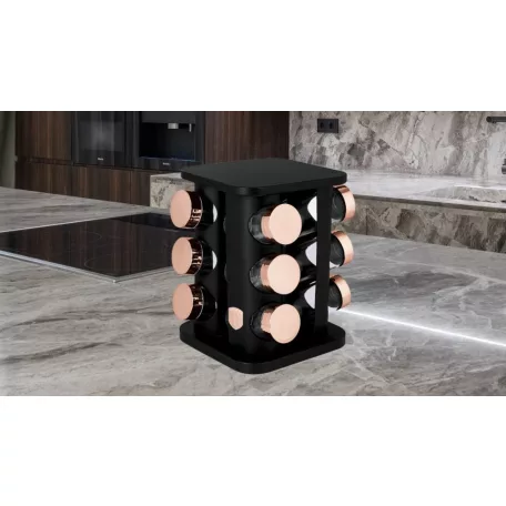 Berlinger Haus Fűszertartó Készlet 13 Részes BH-8559 Black Rose