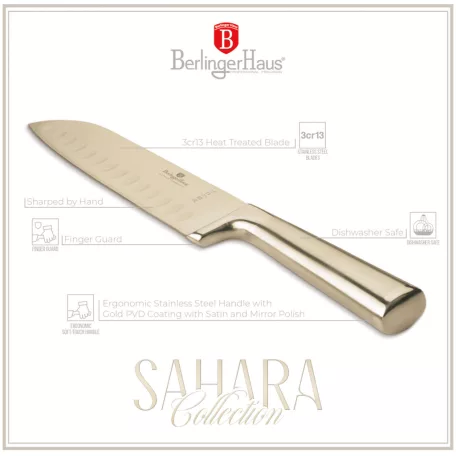 Berlinger Haus Santoku Kés 17,5 cm BH-2829 Sahara