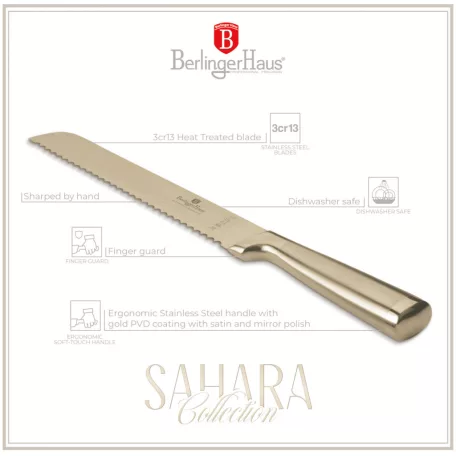 Berlinger Haus Kenyérvágó Kés 20 cm BH-2830 Sahara