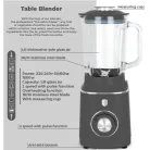 Berlinger Haus Turmixgép BH-9539 Antracit