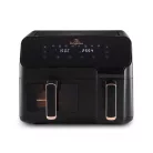 Berlinger Haus Forrólevegős AirFryer Sütő 5,5 L+3,5 L BH-9467 Black Rose 