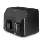 Berlinger Haus Forrólevegős AirFryer Sütő 5,5 L+3,5 L BH-9467 Black Rose 