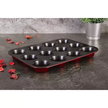 Berlinger Haus Muffin Sütőforma 12-es BH-7866 Burgundy